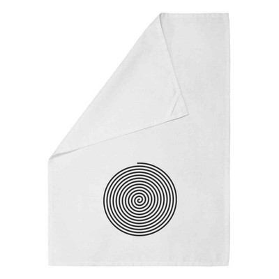 Geschirrtuch/Geschirrtuch 'Concentric Spiral' aus Baumwolle (TW056350)