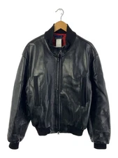 Made In Usa/Double Zip/Blouson/-/Leather/Black// 11011