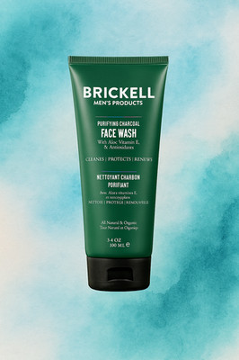Brickell Men's Purifying Charcoal Face Wash / Men, 3.4 oz, new, sealed