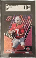 2023 Panini Chronicles Draft Picks Zenith Pink CJ Stroud #2 RC