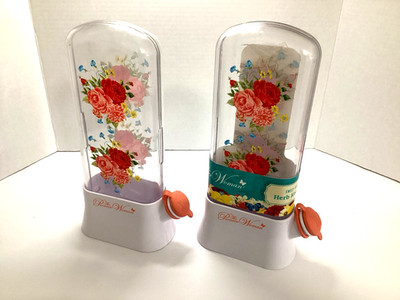 NEW Pioneer Woman Herb Keeper Sweet Rose Pattern-Lot of 2