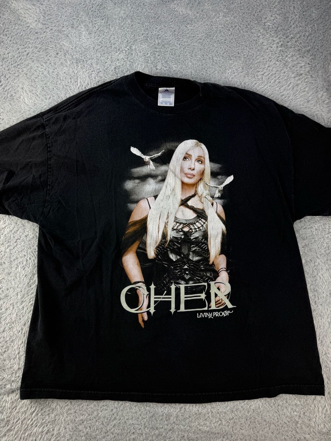 Vintage 2002 Cher Living Proof Farewell Tour Graphic … - Gem