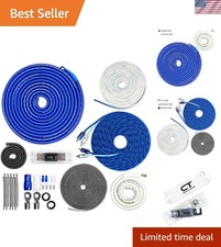 4 Gauge OFC Amplifier Wiring Kit - Perfect for Powerful Sound Systems