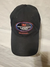 Black 2006 3M Performance 400 Michigan Hat Adjustable Preowned