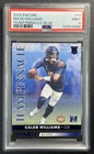CALEB WILLIAMS DRAKE MAYE PSA 9 2024 PANINI ENCORE #11 TEAM PINNACLE BLUE RC /35