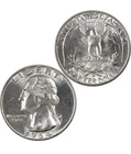 1964-D Washington Quarter 25c BU Gem 90% Silver Coin 🇺🇸 #BB
