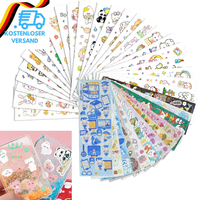 36 StüCk Scrapbook Sticker, 800+ Wasserfeste Aesthetic Aufkleber, FüR Koffer, La