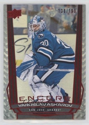 2025-26 Upper Deck Series 2 Encore Red 138/199 Yaroslav Askarov #E-108 1tz5