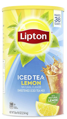 Lipton Sweetened Iced Tea Mix, Lemon (89.8 oz.) - NEW FRESH - Free Shipping