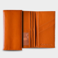 Goldback Brown V2 Leather Wallet  Holds 1,5,10,25,50 GOLDBACK GOLD NOTES