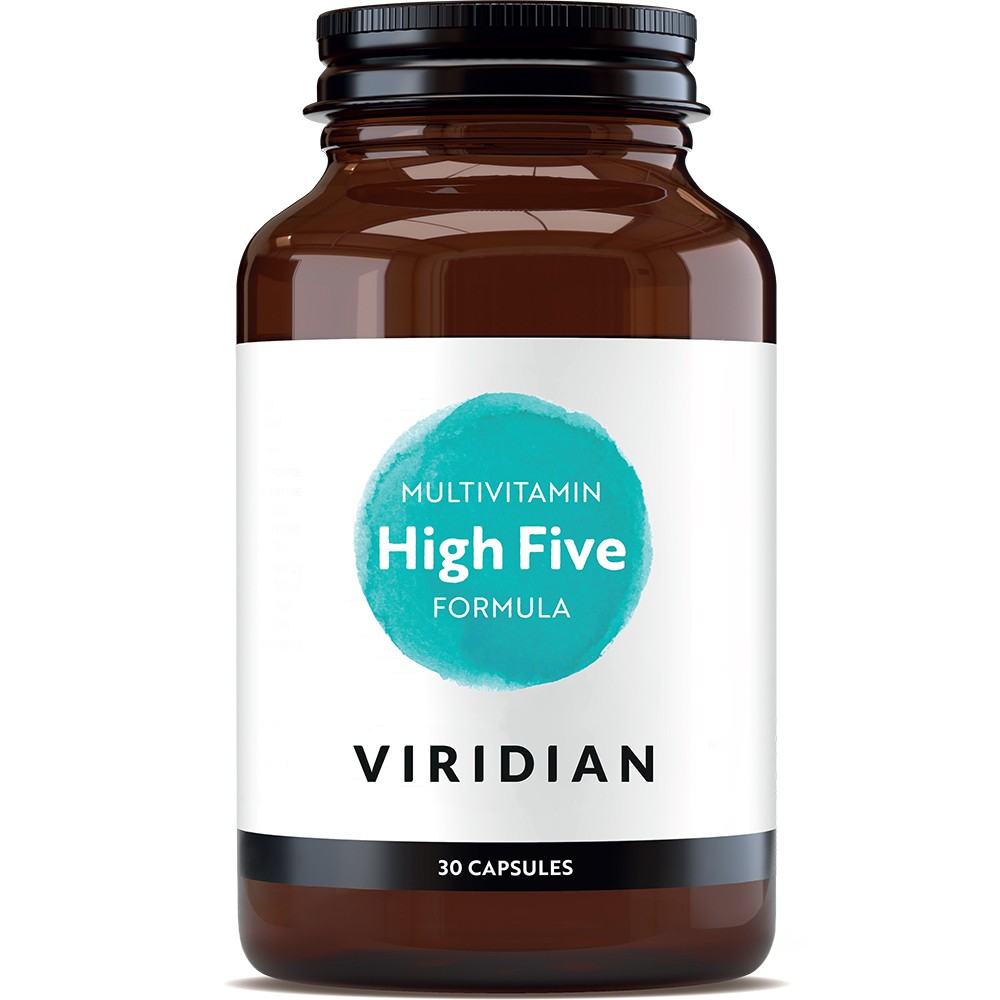 Viridian Multi Vitamin High 5 Formula 30 Capsules - Image 4