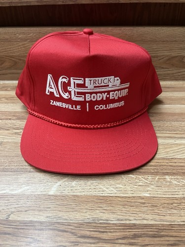 Vintage Ace Truck Equipment Company Snapback Hat - Zainsville Columbus