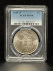 PCGS MS 64 1885-O Morgan One Dollar Silver S$1 Coin -881