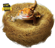 Coconut Husk Fiber for Reptile Cave Bedding, Improve Air Ventilation, Coco Coir