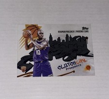 Phoenix Suns Khaman Maluach 2025 Topps Basketball Clutch City Insert RC