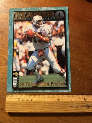 1995 Upper Deck Collector's Choice Chronicles 5x7 Jumbo Dan Marino #DM8 HOF