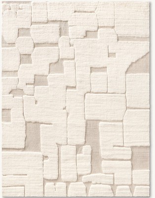New Moroccan Berber Wool Rug Color Ivory Luxury Design Handmade Carpet Rug