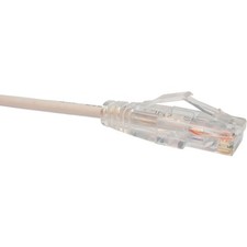 Unirise - CS6-15F-WHT - Unirise Clearfit Slim Cat6 Patch Cable, Snagless,