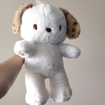 Build-A-Bear Workshop Sanrio Pochacco Plush Dog, White/Brown Ears (2025)