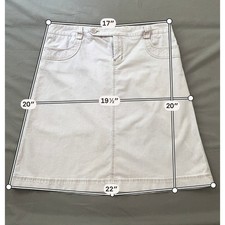 Women's Pink Gap Stretch Corduroy Skirt