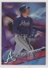 2017 Bowman's Best Purple Refractor 106/250 Freddie Freeman #5 7ka