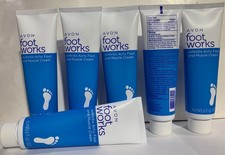 Avon Foot Works Arthritis Achy Foot and Muscle Cream 2.5 fl. oz.   Lot of 6
