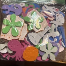 SpongeBob Style Foam Stickers