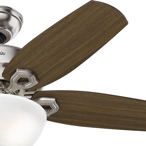 Hunter Builder Small Room 42" Indoor Brushed Nickel Bowl Ceiling Fan w/Light Kit - Picture 5 of 16