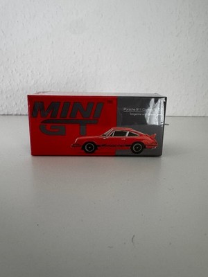 Mini GT Porsche #1142 Porsche 911 Carrera RS 2.7 Tangerine with Black Livery OVP