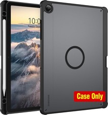 Magnetic Case with Pen Holder for Samsung Galaxy Tab A11 Plus 11 Inch, Black