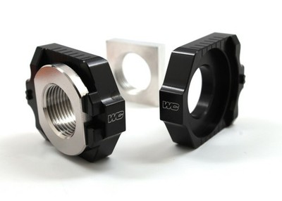 Works Connection Elite Axle Blocks Black #17-261