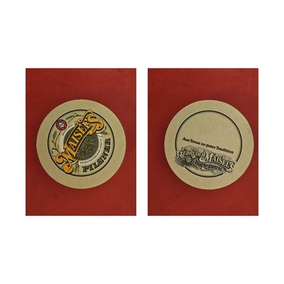 Maisel Bayreuth roter Kreis Brauerei Bierdeckel Beermat