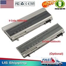   6/9Cell PT434 Battery For Dell Latitude E6400 E6410 E6500 E6510 Precision M2400