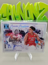 2025 Impeccable WNBA Brionna Jones Canvas Creations On Card Auto #16/25 - Dream