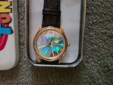 RARE Vintage Armitron Bugs Bunny Holographic Watch Wristwatch Warner AL21 NR