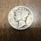 1926 MERCURY SILVER DIME ACTUAL COIN Get More Today And Save Silver @ $103.91 Oz