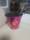 Vintage Ohio Art Tin Litho Sand Pail Angel Fish With Vintage Shovel — photo 2