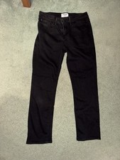 Denizen From Levi's Women  s Mid Rise Slim Black Jeans Size 8