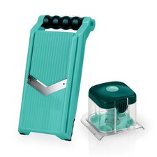 Genius - Nicer Dicer Chef Professional Pialla Regolabile 2 Pezzi