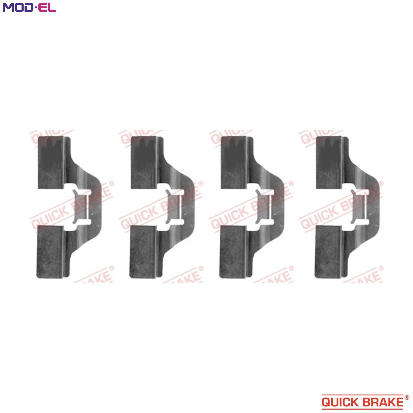 Fits QUICK BRAKE QB109-1211 Accessory Kit, disc brake pad QB109-1211 Brake pad - Image 12