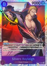 • Silvers Rayleigh • OP13-066 SR Carrying on His Will Holo Foil One Piece TCG NM