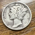 1944-D MERCURY SILVER DIME ACTUAL COIN Get More Today & Save Shop Here Buy Here