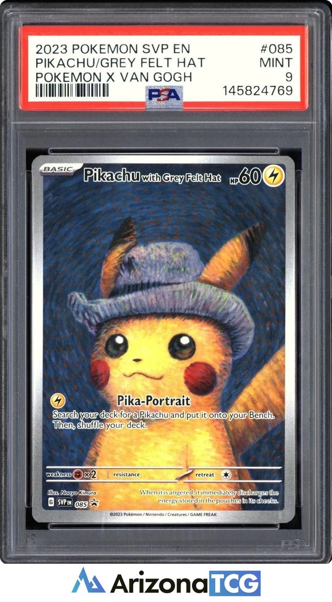 Pikachu with Grey felt Hat ポケモンカード US版2プ Preços baixos em Pikachu with Grey Felt Hat 085 Sv: Scarlet