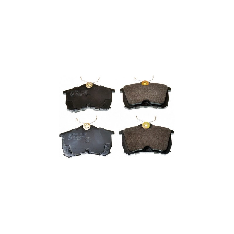 DENCKERMANN B111158 Brake Pads Set Rear for Honda Accord