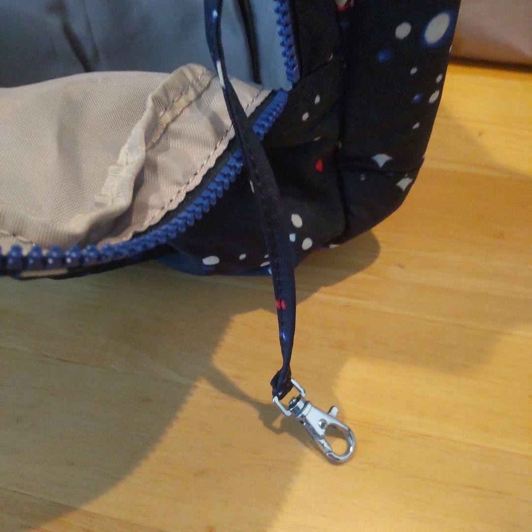 Kipling Space Pattern Backpack Gorilla Charm - image 7