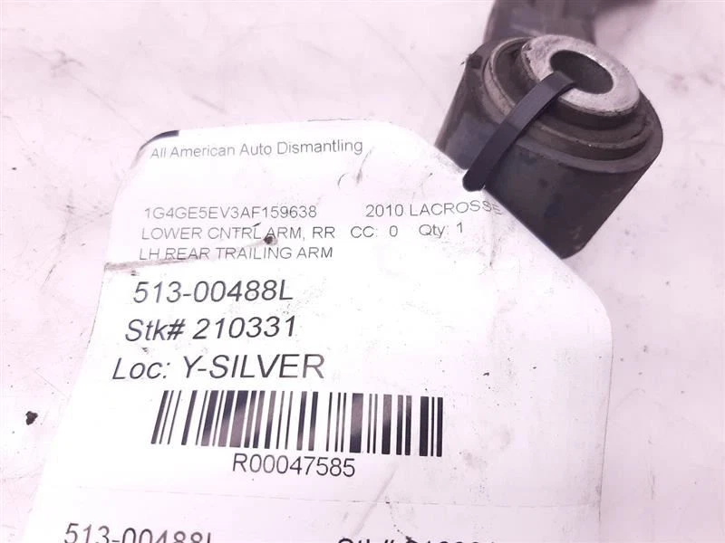 Brazo de control inferior trasero del conductor 3,6 L compatible con Buick Lacrosse 2010-2015 Foto 3 de 4
