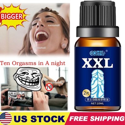 NEW Men's Spray Long Lasting Delay Seven Times A Night Energy Massage Oil 10ML