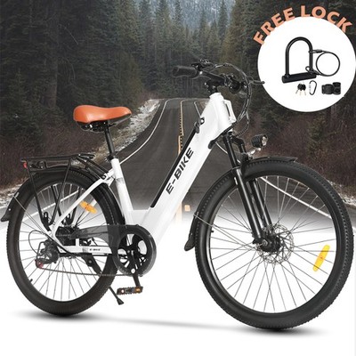 Electric Bike 750W 36V 13Ah 26'' Fat Tire Dual Motor UL2849