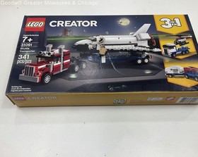 LEGO Creator 3in1 Sets #31091 Transporter #31066 Space Shuttle OPEN SETS