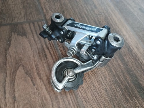 1980s Vintage Cambio Campagnolo Super Record Rear Mech Pat 81 - Imagen 24 de 24